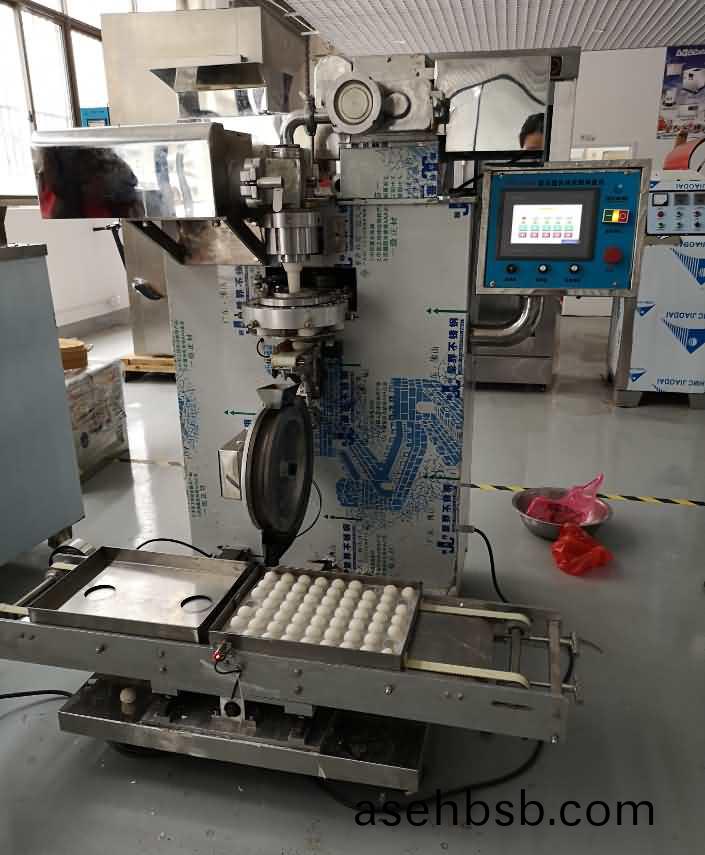 汤圆机(ji)现场试机直观效果