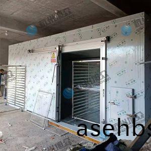 云南李(li)总6P顶吹风烘(hong)干(gan)房(fang)烘(hong)干糯米(mi)粉(fen) 安装(zhuang)完成(cheng)，生意(yi)兴荣！