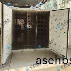 空(kong)气(qi)能12p烘(hong)干房(fang)安装完成，客(ke)户烘干黄(huang)精药材