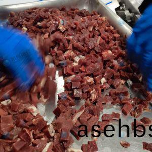 XZ-QD400切丁机，切(qie)2cm牛(niu)肉(rou)粒(li)